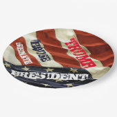 TRUMP 2024 PAPIEREN BORDJE (Gekanteld)