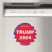 TRUMP 2024 Patriottisch Magnet (Insitu (Vaatwasser))