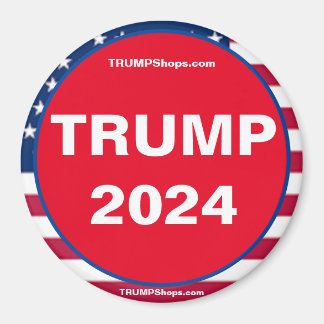 TRUMP 2024 Patriottisch Magnet