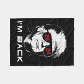Trump 2024 Patriottisch neemt Amerika terug Fleece Deken (Voorkant (Horizontaal))