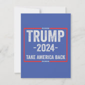 Trump 2024 Patriottisch Republikeins Verkiezings P (Voorkant)