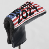 TRUMP 2024 PATRIOTTISCHE GOLFKOP HOESJE GOLFHEADCOVER (3/4 voorkant)
