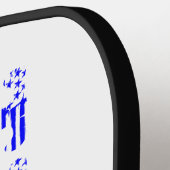 Trump 2024 Patriottische Groovy Retro Pickleball Paddle (Links Detail)