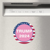 TRUMP 2024 Patriottische magneet (Insitu (Vaatwasser))