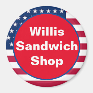 TRUMP 2024 Patriottische magneet