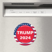 TRUMP 2024 Patriottische magneet (Insitu (Vaatwasser))