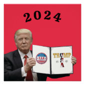 TRUMP 2024 PERFECT POSTER (Voorkant)
