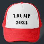 Trump 2024 pet<br><div class="desc">Trump 2024 rood pet</div>