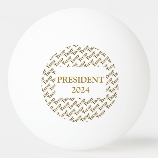 TRUMP 2024 PINGPONGBAL (Voorkant)