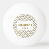 TRUMP 2024 PINGPONGBAL (Achterkant)