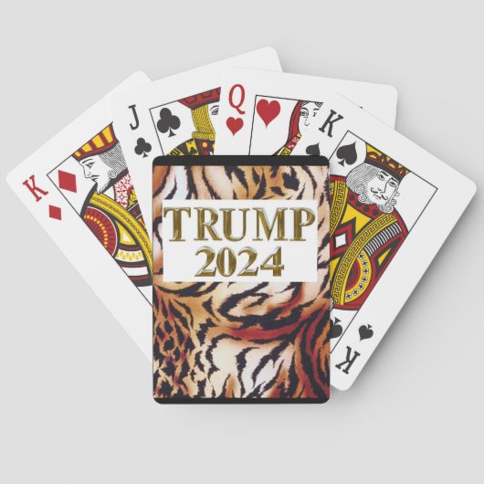 TRUMP 2024 POKERKAARTEN (Achterkant)