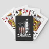 Trump 2024 pokerkaarten (Achterkant)