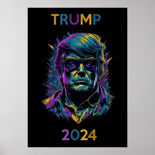 Trump 2024 poster (Voorkant)