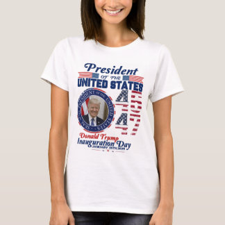 Trump 2024 President 45 en 47 Amerikaanse vlag Tru T-shirt