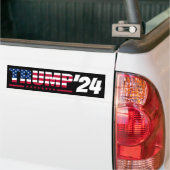 Trump 2024 President Campagne Bumpersticker (Op Truck)
