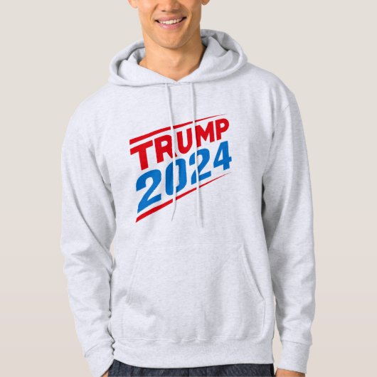 Trump 2024 presidentsverkiezingen anti-liberaal hoodie (Voorkant)