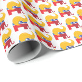 Trump 2024 presidentsverkiezingen cadeaupapier (Rol Hoek)