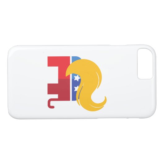 Trump 2024 presidentsverkiezingen Case-Mate iPhone case (Achterkant (Horizontaal))