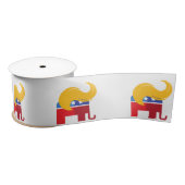 Trump 2024 presidentsverkiezingen satijnen lint (Spoel)