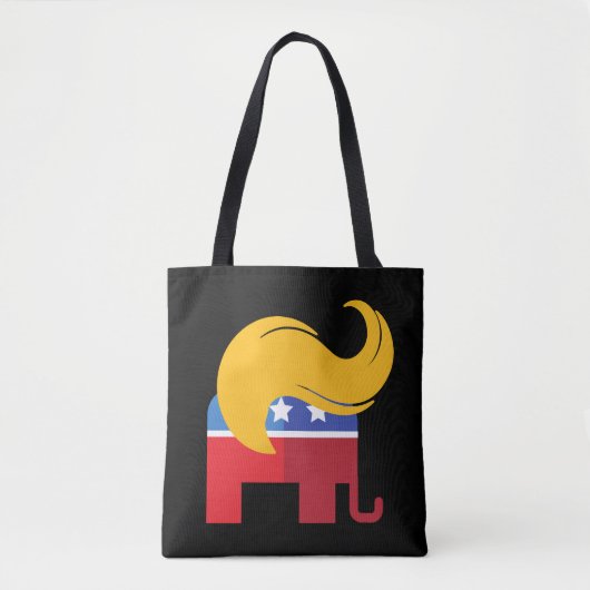 Trump 2024 presidentsverkiezingen tote bag (Voorkant)
