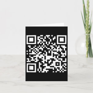Trump 2024 QR 4547 T-shirt Trump Dancing Code 1 Kaart