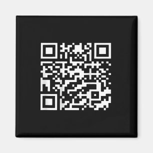 Trump 2024 QR 4547 T-shirt Trump Dancing Code Magneet