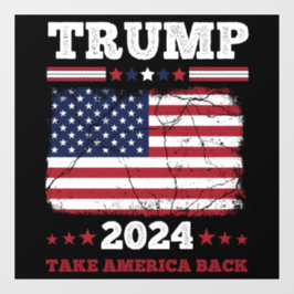 Trump 2024 raamsticker