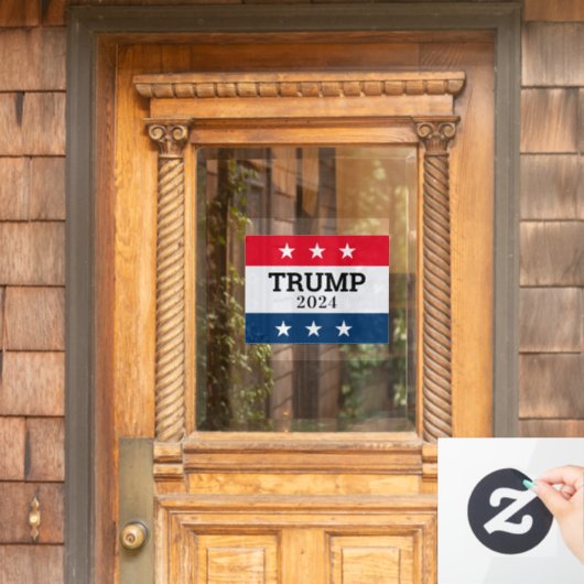 Trump 2024 raamsticker (Huis Deur)