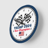 Trump 2024 Race Flags  Ronde Klok (Hoek)