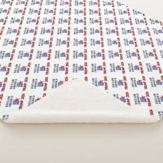Trump 2024 Reclaim America Sherpa Blanket Sherpa Deken