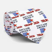 TRUMP 2024 Reclaim America Stropdas (Opgerold)