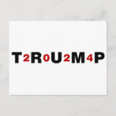 Trump 2024 Red Briefkaart (Voorkant)