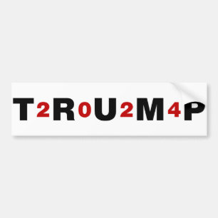 Trump 2024 Red Bumpersticker