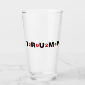 Trump 2024 Red Glas (Voorkant)