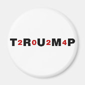 Trump 2024 Red Magneet (Voorkant)