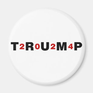 Trump 2024 Red Magneet