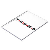 Trump 2024 Red Notitieboek (Linkerzijde)