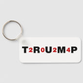 Trump 2024 Red Sleutelhanger (Achterkant)