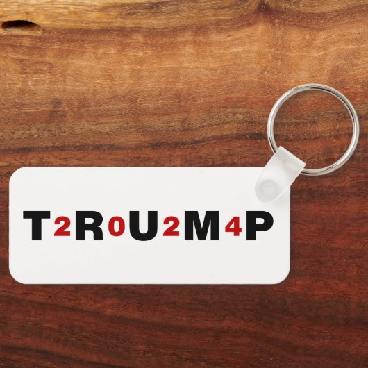 Trump 2024 Red Sleutelhanger (Voorkant)