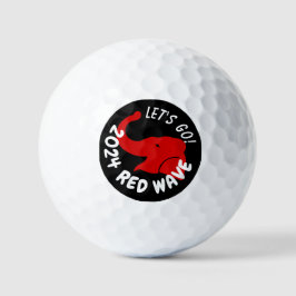 TRUMP 2024 RED WAVE LET'S GO GOLFBALLEN