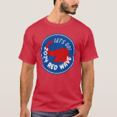 TRUMP 2024 RED WAVE LET'S GO T-SHIRT (Voorkant)