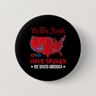 Trump 2024 redde Amerikaanse presidentsverkiezinge Ronde Button 5,7 Cm