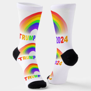 Trump 2024 Regenboog Sokken