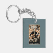  TRUMP 2024 Rocks COMEBACK TOUR Sleutelhanger (Voorkant Links)