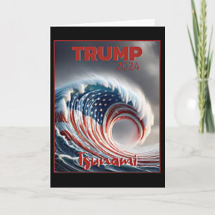 Trump 2024 Rode Golf Tsunami Vs Verkiezingen Stemm Kaart