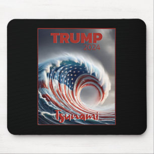 Trump 2024 Rode Golf Tsunami Vs Verkiezingen Stemm Muismat