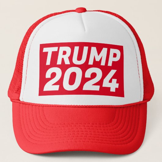 TRUMP 2024 RODE PETTEN PET (Voorkant)