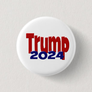 Trump 2024 ronde button 3,2 cm