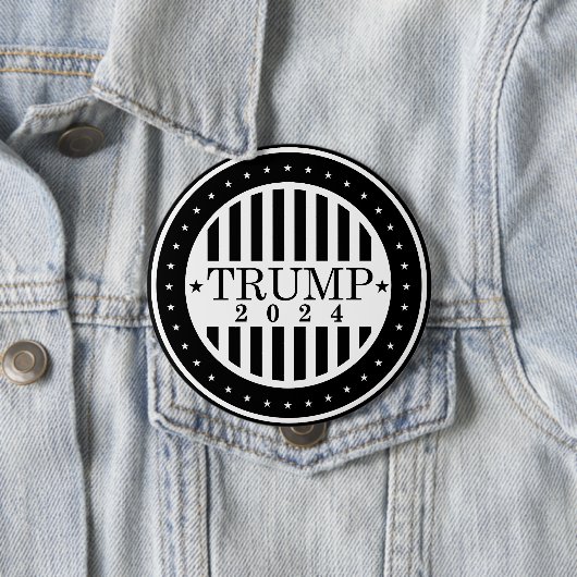 Trump 2024 ronde button 4,0 cm (In situ)