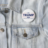 Trump 2024 ronde button 5,7 cm (In situ)